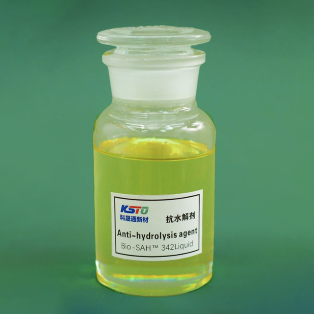 Anti-hydrolysis Agent Used in Polyurethane Synatic Resin Bio-SAH™ 342Liquid Silane Coupling Agents Silane-based additives can enhance the moisture resistance of polyurethane resins by improving 